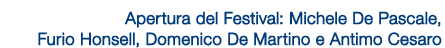Apertura del Festival