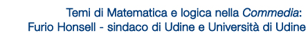 temi di matematica e logica nella commedia