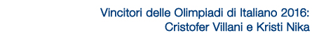 vincitori olimpiadi di italiano 2016