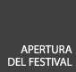 Apertura del Festival