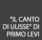 "Il Canto di Ulisse" di Primo Levi