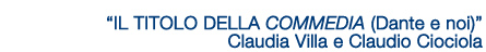 Claudia Villa - Claudio Ciociola