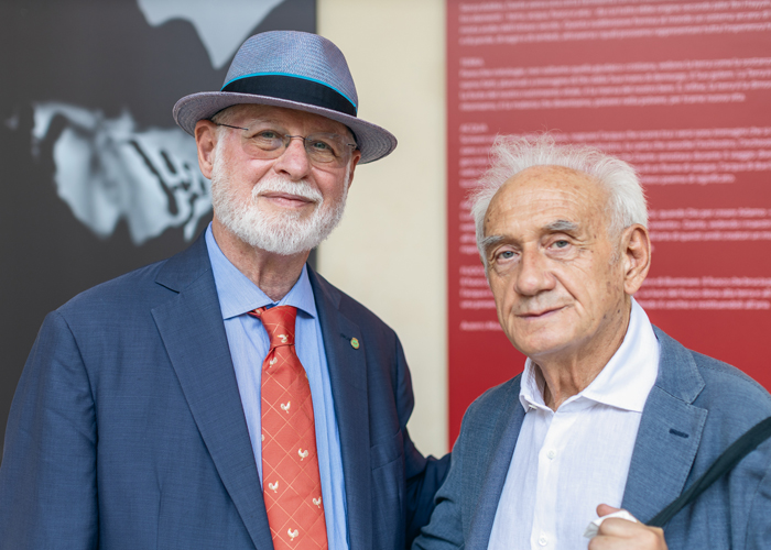 Alberto Manguel e Nicola Smerilli